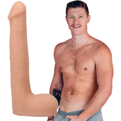 Oliver Flynn - Realistic ULTRASKYN Dildo - 10" / 25 cm - Vanilla
