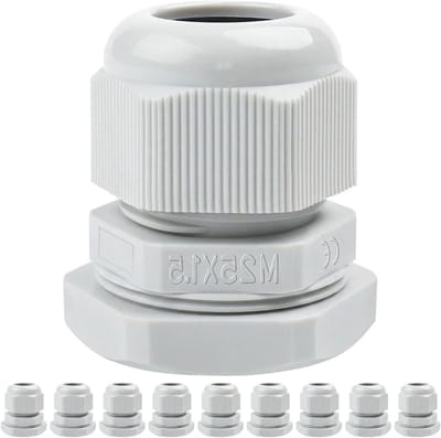 Kabelschroefverbinding M20 - Set van 10 Stuks voor Betrouwbare Elektrische Aansluitingen en Beveiliging