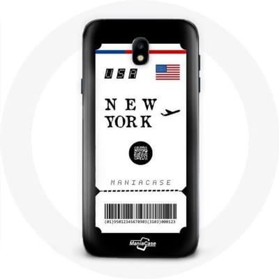 Samsung Galaxy J3 2017 hoesje New York vliegticket