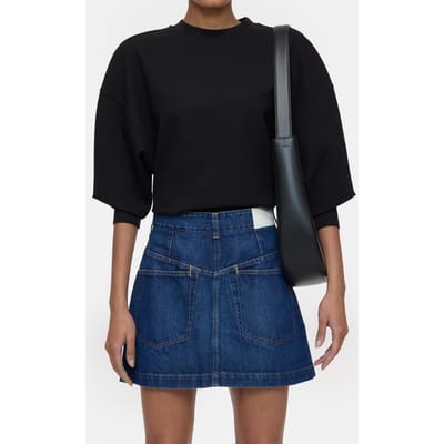 Closed Crew Neck Longsleeve T-shirts Black Size: XXS | Long-Sleeved Tops Outlet | Dames | Zwart