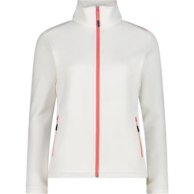 Dames verlengbare gebribbelde fleece met rits CMP