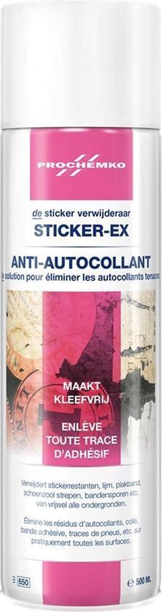 Prochemko stickerverwijderaar - spuitbus 500 ml - CH5098