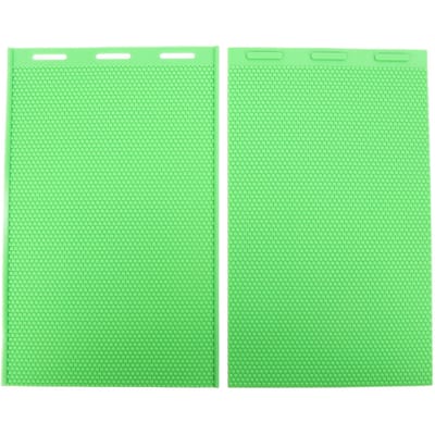 2 STUKS Bijenwas Persvellen 5,4 mm Siliconen Flexibel Bijenwas Fundamentvel Imkeruitrusting voor