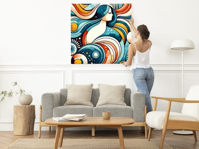 Kunstprint | Wanddecoratie | Dibond | 60 × 60 cm