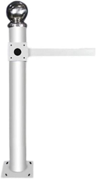 Muurbeugel Beveiligingscamera - Paalmontage Beugel - Camera Beveiligen - Robuust Gegalvaniseerd Staal - 150cm - Wit