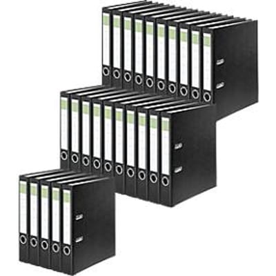 Ordner groene balk, A4, rugbreedte 50 mm, 25 stuks