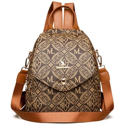 Lichte Luxe Nieuwe Dames Rugzak Ontwerpgevoel Dames Rugzak Mode Casual Reizen Waterdichte Schooltas