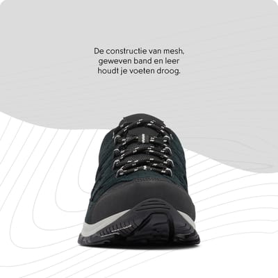 Columbia - maat 43- CRESTWOOD™ WATERPROOF Heren Wandelschoenen - Black