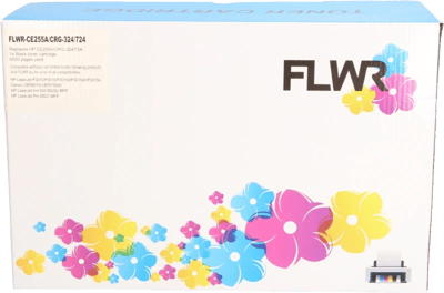 FLWR - Toner / 55A / Zwart - Geschikt voor HP