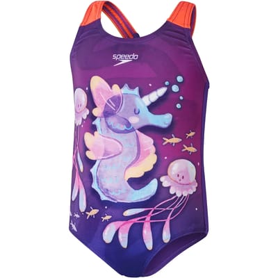Speedo eco dig print swimsuit in de kleur diverse kleuren.