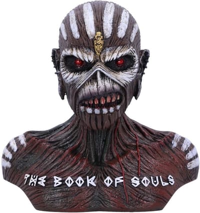 Nemesis Now - Iron Maiden - The Book of Souls - Buste Opbergdoos - 19cm