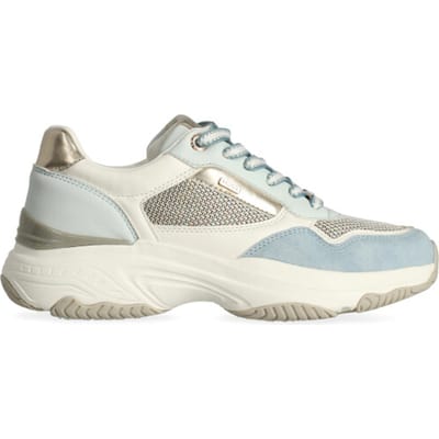 Mexx Radja Pax Sneakers Laag - Licht blauw - Maat 40