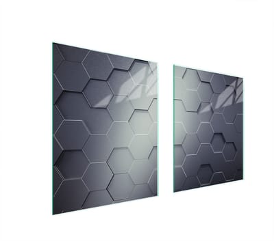 TMK ArtDeko - Snijplank - 85x52 cm - Glas - Beschermende Platte