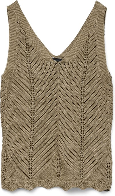 VERO MODA - VMNOEL SL V-NECK TOP FR - Dames - Tank tops