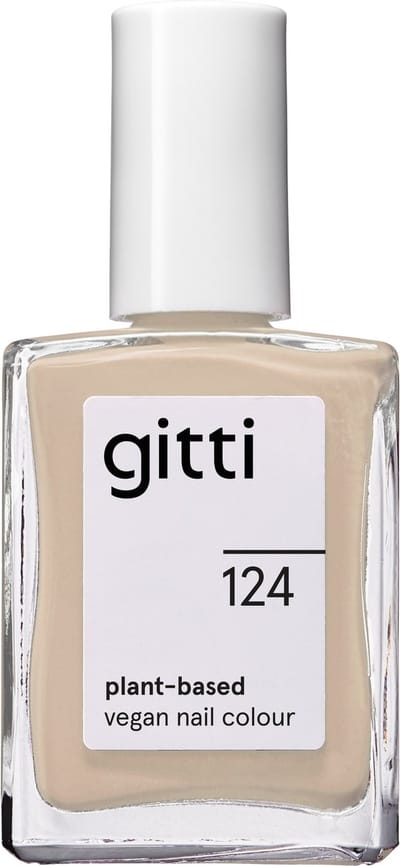 Gitti No. 124 - Silky Sand - nagellak - minimaal 82% natuurlijk - 23 vrij - manicure - blijft 7 dagen zitten