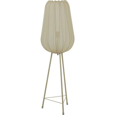 Light & Living Vloerlamp Plumeria - Zand - Ø42cm - Modern - Staande lampen voor Woonkamer - Slaapkamer