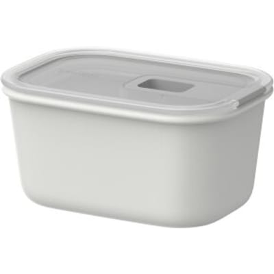 Mepal Vershouddoos EasyClip - 450 ml - Vershoudbakjes met schuifsluiting - Geschikt voor magnetron. stoomoven. koelkast en vriezer - Nordic white