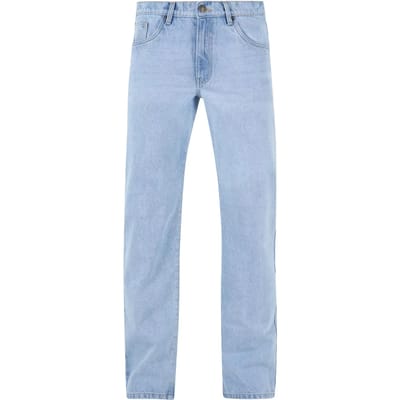 Urban Classics - Heavy Ounce Straight Fit Jeans Broek rechte pijpen - Taille, 30 inch - Blauw