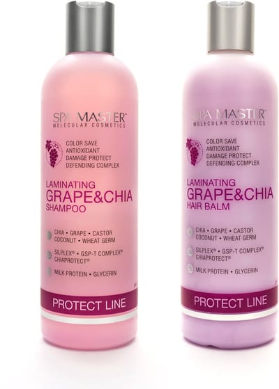 Spa Master Color Protect Set Shampoo + Haarcrème – voor Gekleurd Haar – Verlengt Levensduur en Glans van Je Haarkleuring – 2 x 330ml