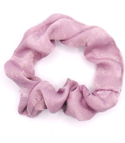 Scrunchie satijn lila
