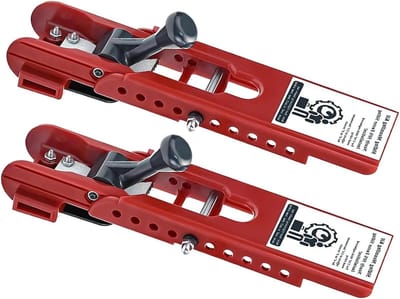 Antislip ladderschoenen - Laddervervanging - Veilig werken - Heavy Duty Aluminium - 52 inch - Meerkleurig
