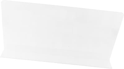 Keuken Spoelbak Spatbeschermer - Waterdichte Spatplaat - Schoon Werken - Eenvoudige Installatie - 30 x 15 cm - Transparant