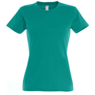 SOLS Dames/Dames Imperial T-shirt (Smaragd)