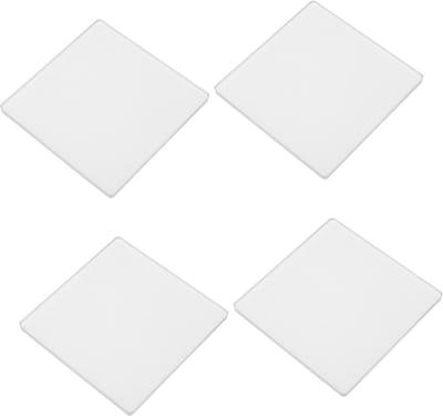 Antislipmat Wasmachine - Meubelvoetjes - Apparaat Stabiliseren - Schokabsorberend - 7x7x0.5 cm - Transparant