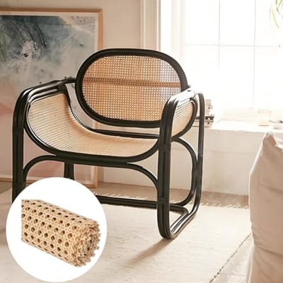 Geweven Rotan Vlechtwerk Roll voor Meubelprojecten en Huisdecoratie 40 x 100 cm