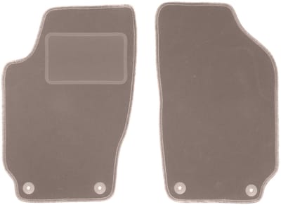 Beige voormatten voor: Skoda Fabia I hatchback, sedan, stationwagen (1999-2007)