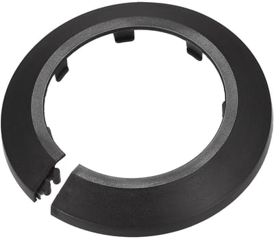 Dailygoods- Buisafdekking 10 stuks - Klikbare PP Kunststof Roset - Pijpkraag voor Sanitair - Decoratie Sierlijsten - Duurzaam en Waterdicht