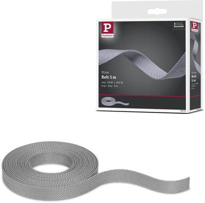 ULine Riem 5m Dacron Textil Koper Grijs