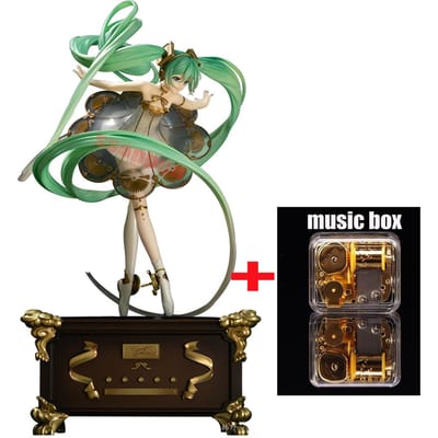 VOCALOID Model Hatsune Miku Symfonie 5e Verjaardag Anime Meisje PVC Actiefiguur Speelgoed Muziekdoos Standbeeld Verzameling Model Pop No Retail Box