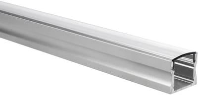 LED strip profiel Potenza aluminium hoog 1m incl. transparante afdekkap