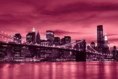 Poster | Roze | 104 x 70,5 cm