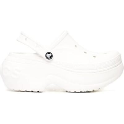 Crocs Bella Serie - Dames Klompen - Platform - Wit - 38-39