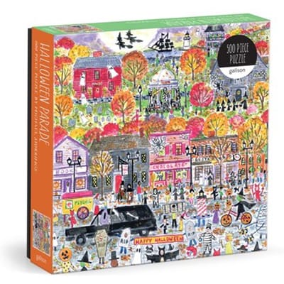 Michael Storrings Halloween Parade 500 Piece Puzzle - Galison