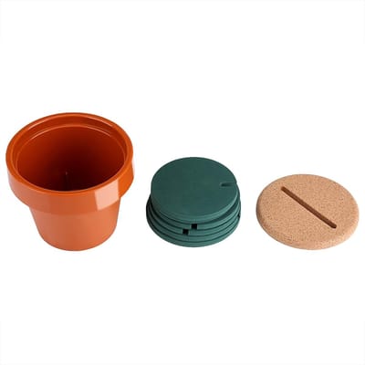 Nieuwigheid Ingemaakte Cup Mat Pad Warmte-isolatie Onderzetters voor Drankjes Voorkomen Meubels en Tafelblad, Desktopdecoratie