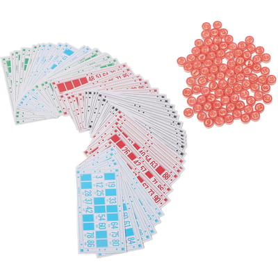 Russische Lotto Bordspellen Set Souvenirs Bordspellen voor Familie Volwassene Ontwikkel Logisch Denken white