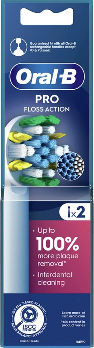 Oral B Opzetborstels PRO Floss Action - 2 stuks