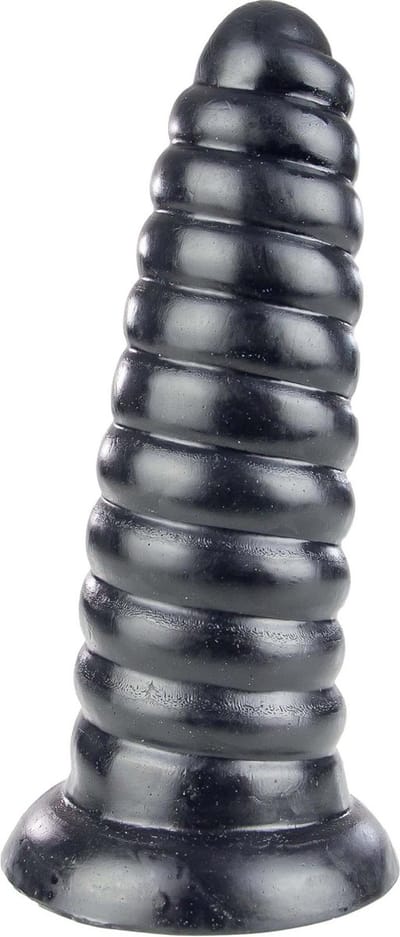 Gangbangster - Unicorn Silly - Dildo - 19 x 6,5 cm - PVC - Zwart
