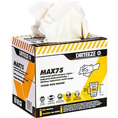 High-tech poetsdoeken MAX75, 75 g/m², pluisvrij, herbruikbaar, L 300 x B 420 mm, 200 st.