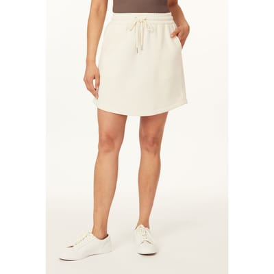 Scotch & Soda Elastic Waist Skirt White Cap Grey Taglia: M | Minigonne Outlet | Donna | Bianco
