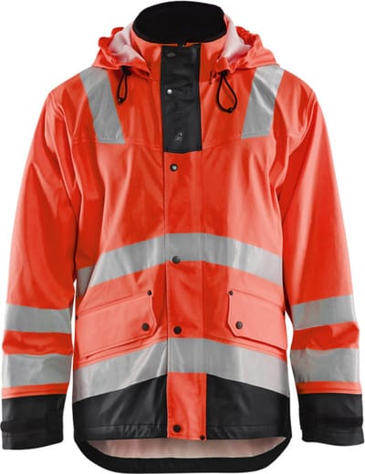 Blaklader Regenjas High Vis LEVEL 2 4302-2003 - High Vis Rood/Zwart - 4XL