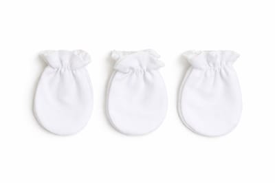 Vavida Krabwantjes - Baby - 3 Paar - 0-6 Maanden - Bescherming tegen Krabben - Handschoentjes