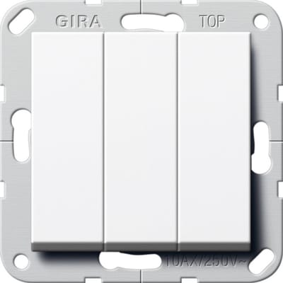 Gira Systeem 55 Installatieschakelaar - 283003