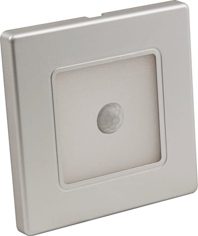 Trapverlichting LED Inbouw 2W 150lm Warm Wit – Wandlamp Trap Zilver – LWE-86SB – Sfeerverlichting