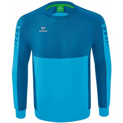 Erima Six Wings Sweatshirt Kinderen - Curaçao | Maat: 128