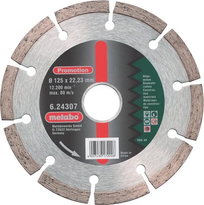 Metabo Toebehoren - Diamant-doorslijpschijf 150x22,23 mm 624308000