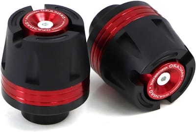 Motor Vork Slider - Crash Guard - Motor Beschermen - Universele Pasvorm - 1 Paar - Rood